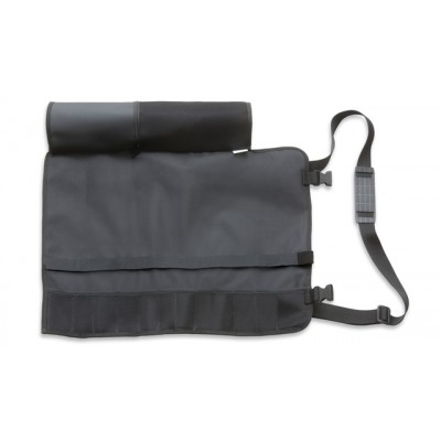 Dick Messertasche Textil klein für bis zu 7 Teile mit Umhängegurt