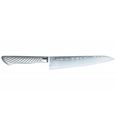 Tojiro Damaskus PRO 63 Allzweckmesser 150mm Metallgriff