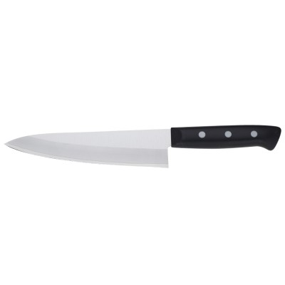 Fujicut Kochmesser 180mm, 3 Lagen, Molybdän Vanadium Rückseite