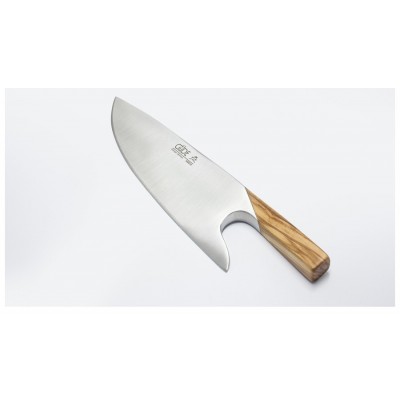 GÜDE THE KNIFE KOCHMESSER IM GESCHENKKARTON, OLIVEN HOLZGRIFF 260MM, GESCHMIEDET