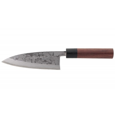 Hideo Kitaoka Damast Deba 150mm Linkshänder