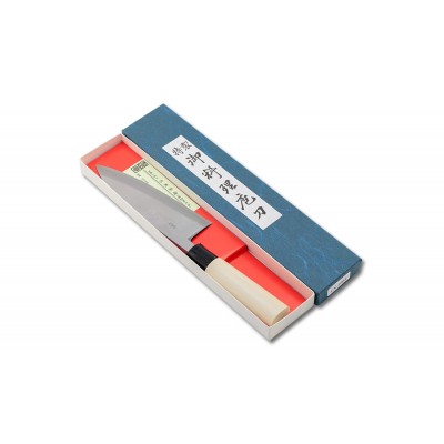 Hideo Kitaoka Shirogami Deba 165mm Verpackung