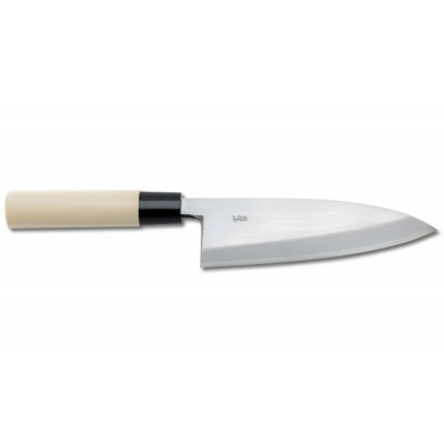 Hideo Kitaoka Shirogami Deba 165mm