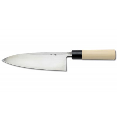 Hideo Kitaoka Shirogami Deba 210mm Rückseite