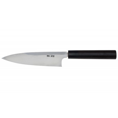 Hideo Kitaoka Shirogami Funayuki 180mm Rückseite