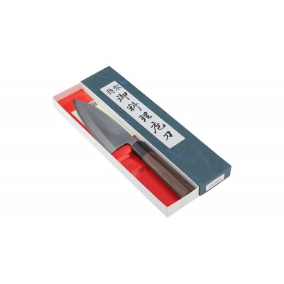 Hideo Kitaoka Shirogami Ajikiri 135mm Linkshänder Verpackung