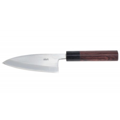 Hideo Kitaoka Shirogami Deba 120mm Linkshänder