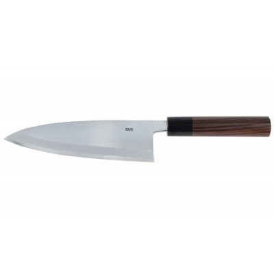 Hideo Kitaoka Shirogami Deba 180mm Linkshänder