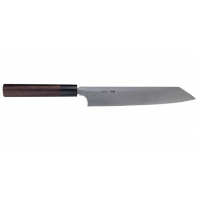 Hideo Kitaoka Shirogami Kiritsuke 210mm Linkshänder Rückseite
