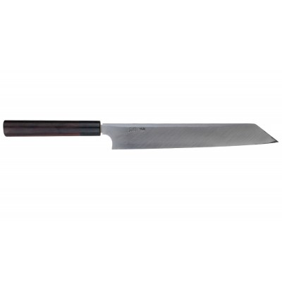 Hideo Kitaoka Shirogami Kiritsuke 240mm Linkshänder Rückseite