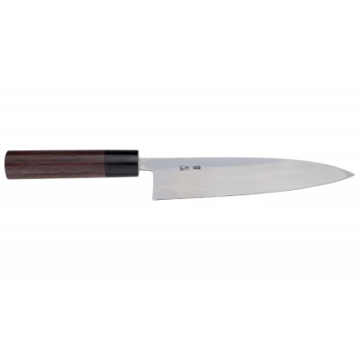 Hideo Kitaoka Shirogami Mioroshi 210mm Linkshänder Rückseite