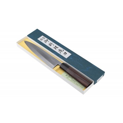 Hideo Kitaoka Shirogami Mioroshi 210mm Linkshänder Verpackung
