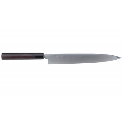 Hideo Kitaoka Shirogami Sashimi 240mm Linkshänder Verpackung
