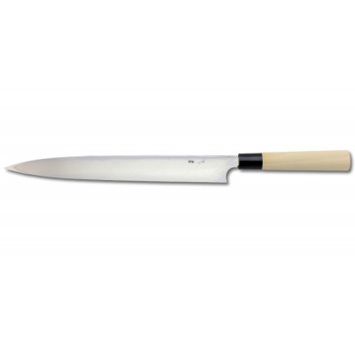 Hideo Kitaoka Shirogami Sashimi 300mm Rückseite