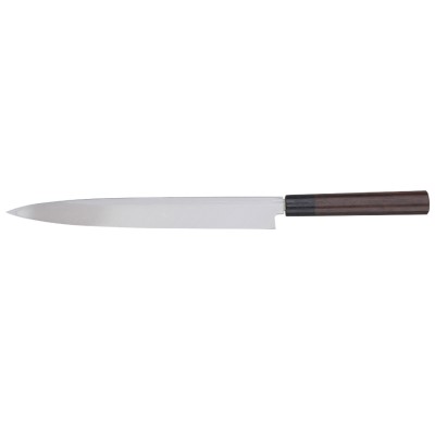 Kanetsune Aogami#2 Damast, 11 Lagen, Yanagi Sashimi 270mm Rückseite