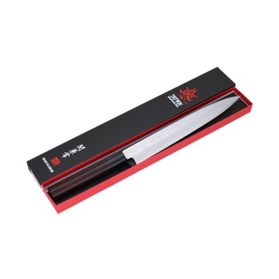 Kanetsune Aogami#2 Damast, 11 Lagen, Yanagi Sashimi 240mm Verpackung