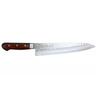 Kanetsune Tsuchime Damast Classic Kochmesser 240mm JP-KC-901