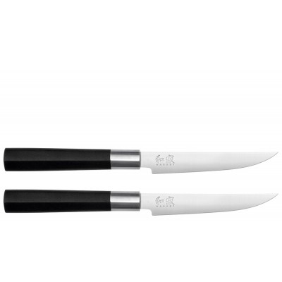 KAI Wasabi Black Steakmesserset 2-teilig
