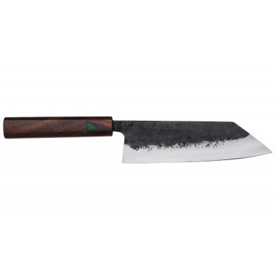 Katsuto Tanaka Shirogami 1 Bunka Messer 170mm Rainbow Rückseite