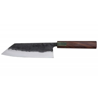 Katsuto Tanaka Shirogami 1 Bunka Messer 170mm Rainbow