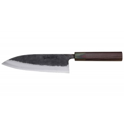 Katsuto Tanaka Shirogami 1 Gyuto Messer 180mm Rainbow