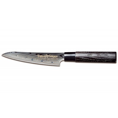 Tojiro Sippu Black Allzweckmesser FD-1592 rückansicht