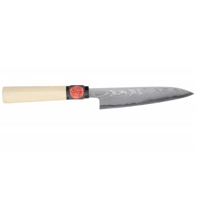 Shigeki Tanaka Aogami 2 Damascus Allzweckmesser 135mm