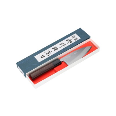 Hideo Kitaoka Shirogami Deba 120mm Verpackung