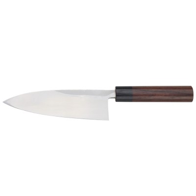 Hideo Kitaoka Shirogami Deba 180mm Rückseite