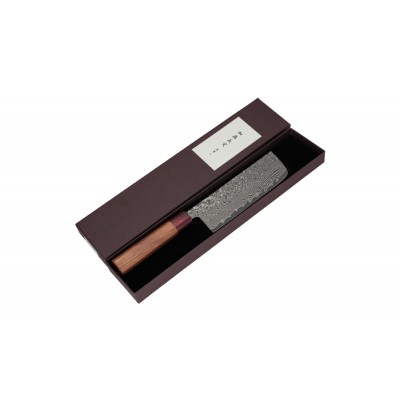 Yoshimi Kato SG2 Damast Nakiri 165mm Verpackung