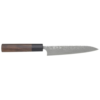 Yoshimi Kato Suminagashi Allzweckmesser 150mm Oktagongriff Vorderseite