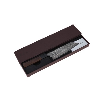 Yoshimi Kato Suminagashi Bunka 175mm Oktagongriff Verpackung
