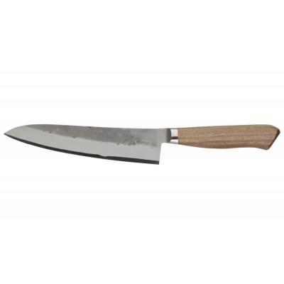 Echizen Ittetsu Aogami Allzweckmesser Bubingaholz 150mm Rückseite