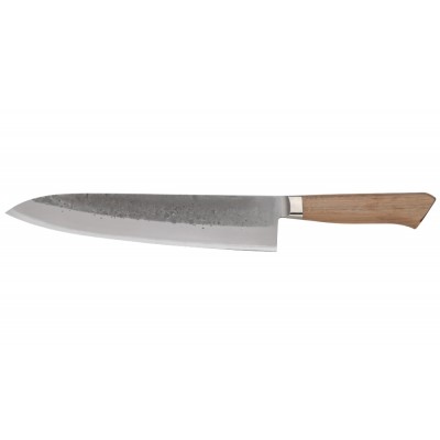 Echizen Ittetsu Aogami Kochmesser Bubingaholz 240mm Rückseite