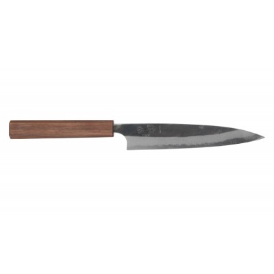 Echizen Ittetsu Shirogami Oktagongriff Walnussholz Allzweckmesser 150mm Vorderseite