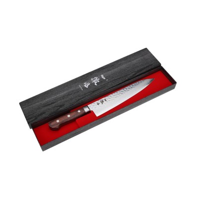 Echizen Ittetsu VG-10, 33-Lagen Hammered Kochmesser 210mm Verpackung