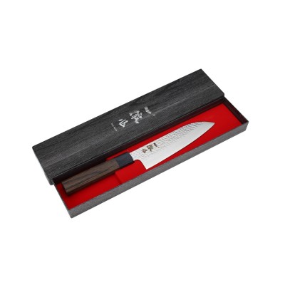 Echizen Ittetsu Santoku VG-10 Damast, 165mm Verpackung