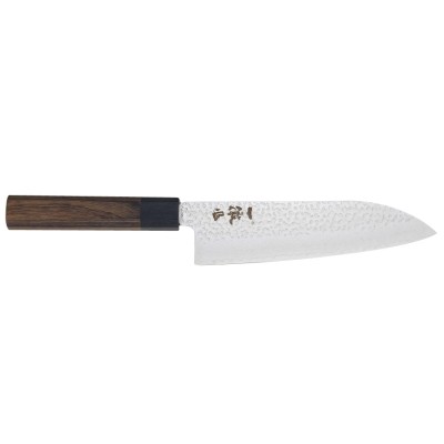 Echizen Ittetsu Santoku VG-10 Damast, 180mm Vorderseite