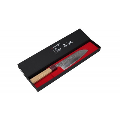 Yu Kurosaki Shizuku Santoku Messer 165mm Eiche Verpackung
