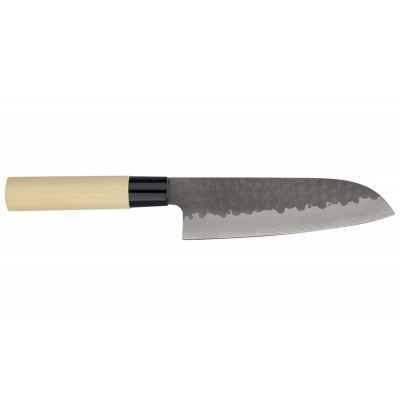 Tojiro DP 3 Lagen HQ Hammered Magnolie Santoku 170mm
