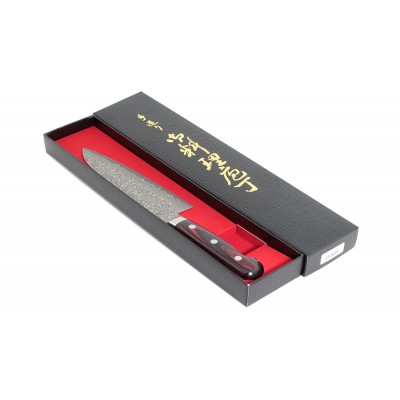 Yoshimi Kato handgefertigtes Kochmesser 180mm Verpackung