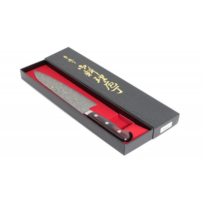 Yoshimi Kato handgeschmiedetes Kochmesser 210mm Verpackung