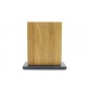 Magnet Messerblock Blockwerk 8er Wild-Eiche Stahlsockel grau beschichet (anthrazit)