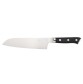 Zanmai Classic Molybdän Santoku 180mm AUS-8A Monostahl, Pakkaholz (Kochmesser) Rückseite