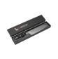 Zanmai Classic Molybdän Santoku 180mm AUS-8A Monostahl, Pakkaholz (Kochmesser) Verpackung
