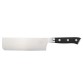 Zanmai Classic Molybdän Nakiri 165mm AUS-8A-Stahl, schwarzes Pakkaholz Rückseite