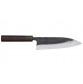 Katsuto Tanaka Shirogami 1 Gyuto Messer 180mm Rainbow Rückseite