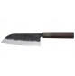 Katsuto Tanaka Shirogami 1 Santoku 165mm Rainbow