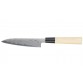 Shigeki Tanaka Aogami 2 Damascus Allzweckmesser 135mm Rückseite