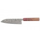 Yoshimi Kato SG2 Damast Santoku 165mm Rückseite